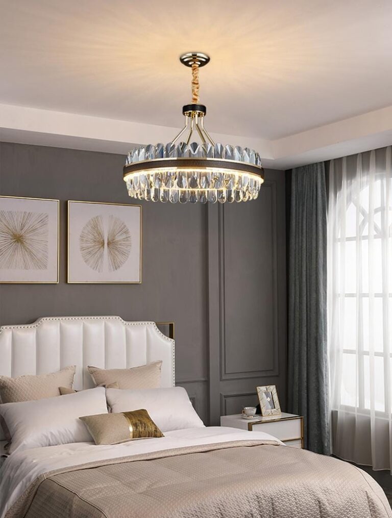 Candelabru LED Krystal Leather