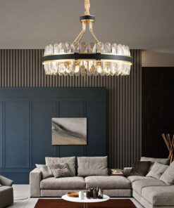 Candelabru LED Krystal Leather