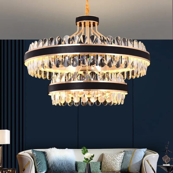 Candelabru LED Krystal Leather 750x450