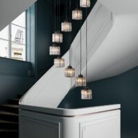 Candelabru LED Krystal Slides 9 