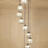 Candelabru LED Krystal Slides 9 