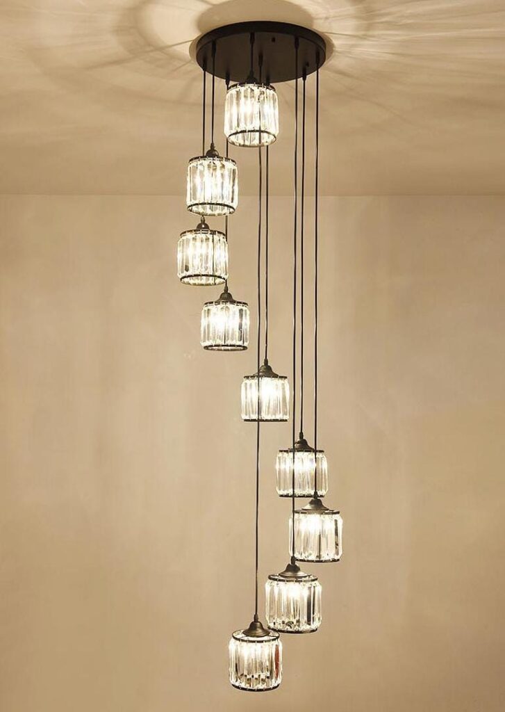 Candelabru LED Krystal Slides 9 