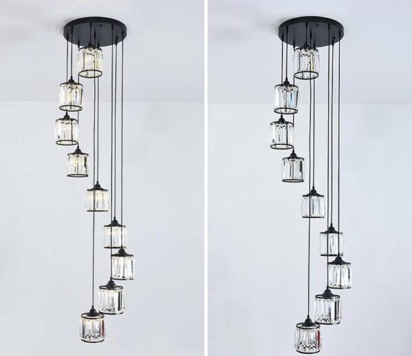 Candelabru LED Krystal Slides 9 