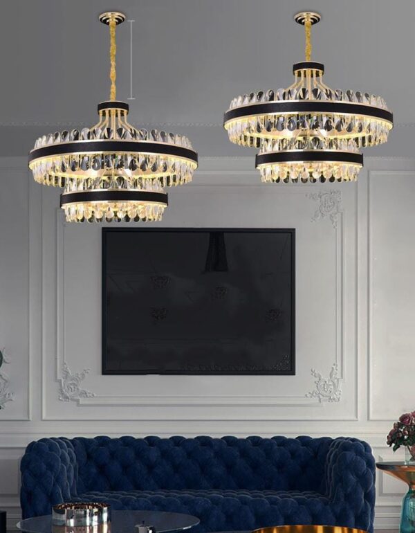Candelabru LED Krystal Leather 750x450