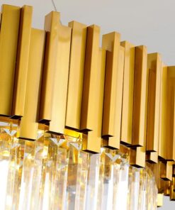 Candelabru Scaly Gold Matte
