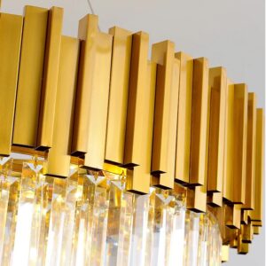 Candelabru Scaly Gold Matte