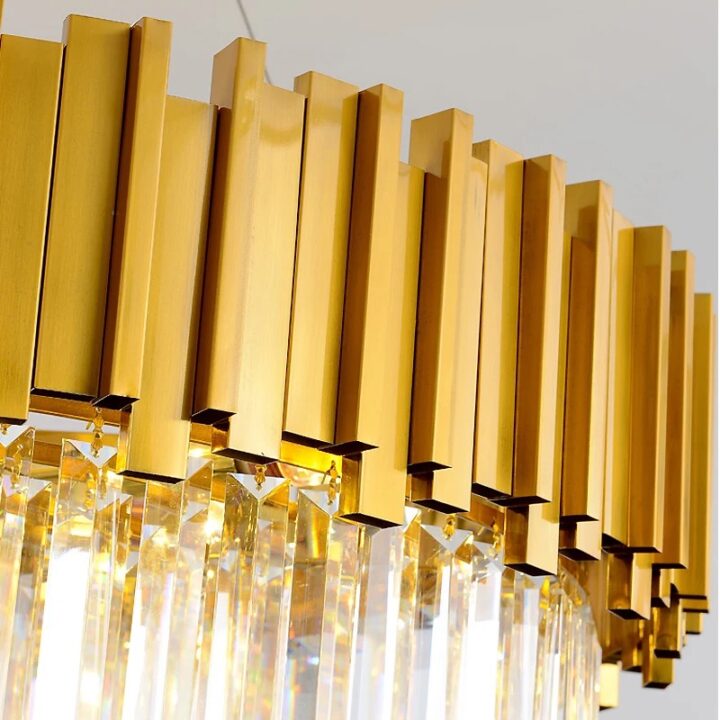 Candelabru Scaly Gold Matte