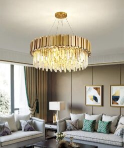 Candelabru Scaly Gold Matte