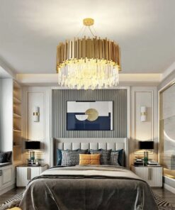Candelabru Scaly Gold Matte