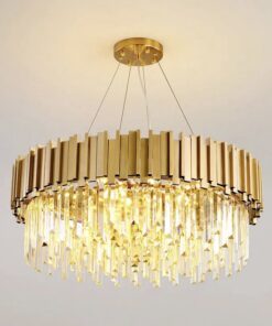 Candelabru Scaly Gold Matte