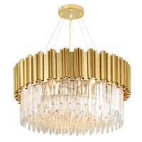 Candelabru Scaly Gold Matte