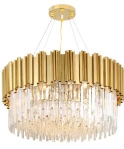 Candelabru Scaly Gold Matte