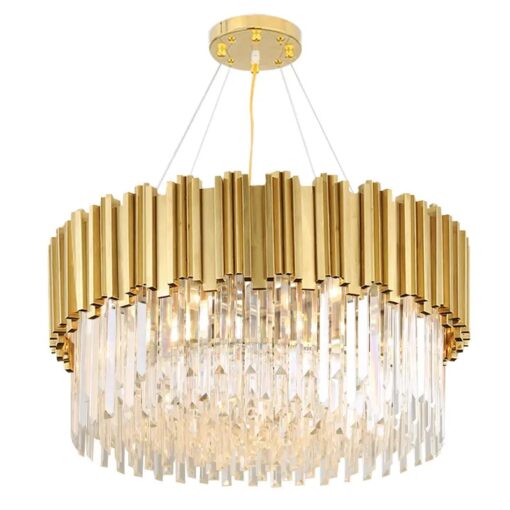 Candelabru Scaly Gold Matte