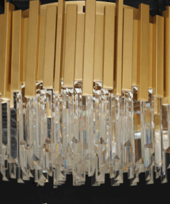 Candelabru Scaly Gold Matte