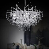 Candelabru LED Divino Silver 800