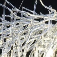 Candelabru LED Divino Silver 800