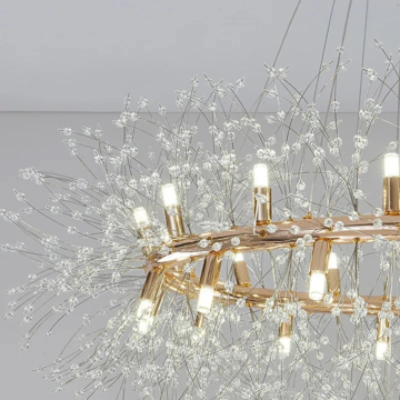 Candelabru Explosion Gold 600