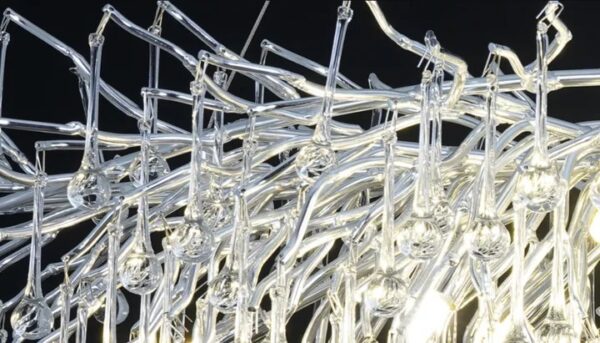 Candelabru LED Divino Silver 800