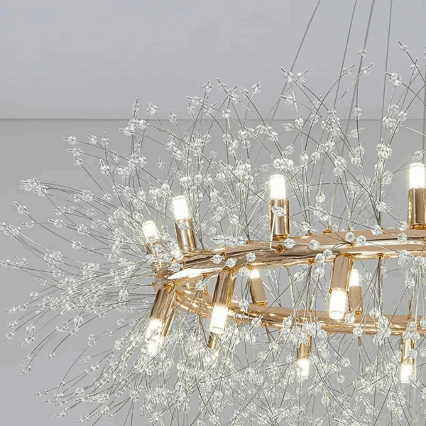Candelabru Explosion Gold 600