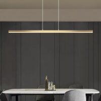 Candelabru LED 36W Minimalist Liniar Gold