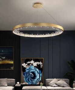 ndelabru LED 50W Frozen Minimalist Gold 400