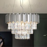 Candelabru Scaly Boheme Silver 400