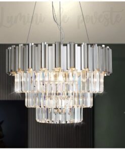 Candelabru Scaly Boheme Silver 400