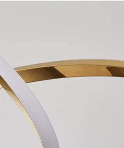 Candelabru LED 76W Twist Gold