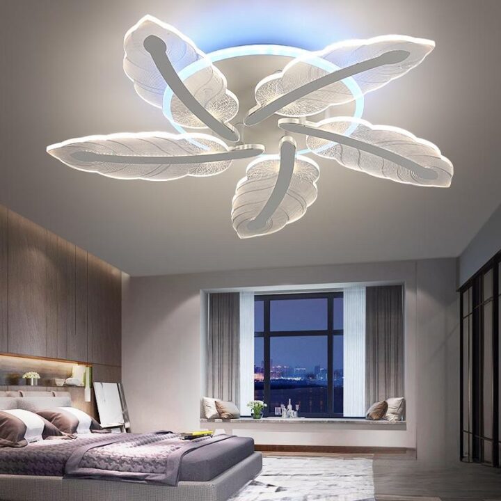 Lustra 80 W Feather 5 RGB