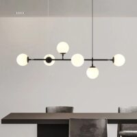 Candelabru Globo Black 6