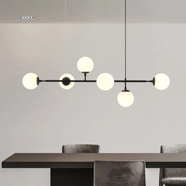 Candelabru Globo Black 6