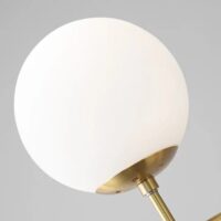 candelabru globo gold dining 6