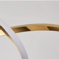 Candelabru LED 76W Twist Gold
