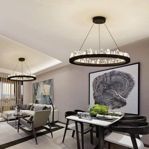 Candelabru Frozen Minimalist Black