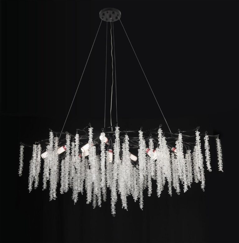 Candelabru Miracle Black Dining 1500
