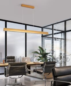 Candelabru LED 96W Minimalist Liniar Gold Edge