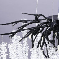 Candelabru Miracle Black Dining 1500