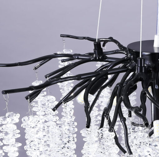 Candelabru Miracle Black Dining 1500