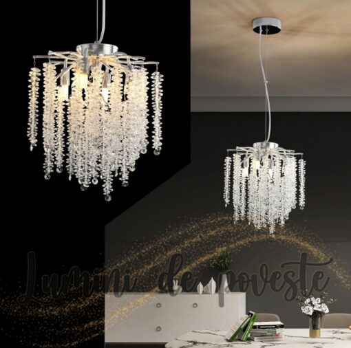 Candelabru Miracle Silver 450 E14 LM
