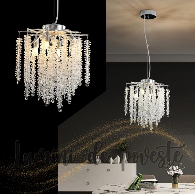 Candelabru Miracle Silver 450 E14 LM