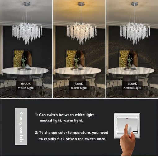 Candelabru Miracle Silver 450 E14 LM