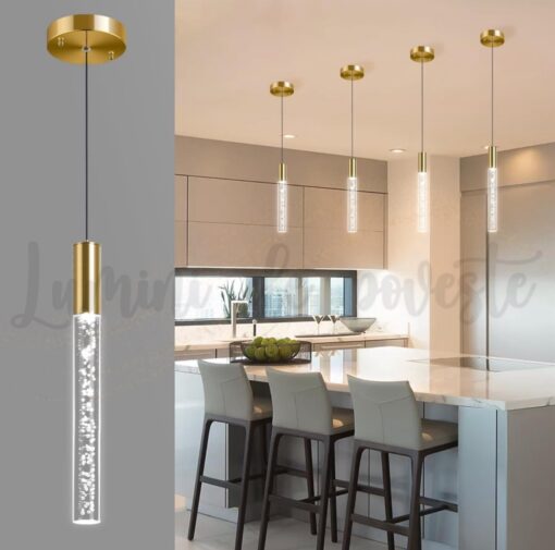 Pendul LED 7W Atlantis Gold
