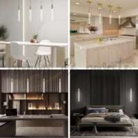 Pendul LED 7W Atlantis Gold