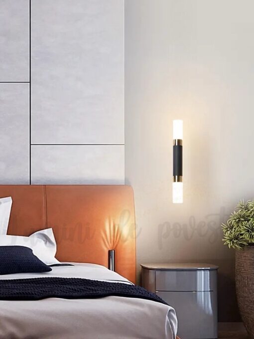 Aplica LED 7 W Glow Black