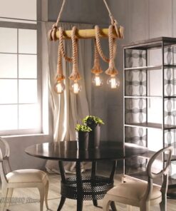 candelabru vintage sfori retro rope