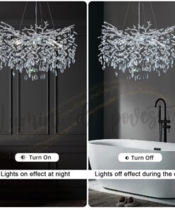 Candelabru Miracle Drop Silver 450