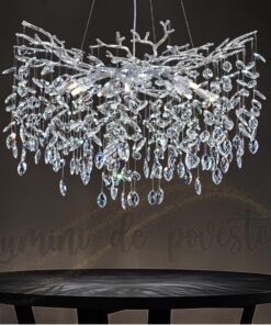 Candelabru Miracle Drop Silver 600