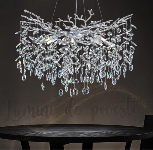 Candelabru Miracle Drop Silver 600
