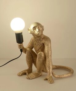 Veioza Monkey Gold