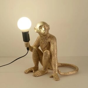Veioza Monkey Gold